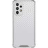 White Carbon Fiber Specialty Texture Material Galaxy A53 5G Clear Case