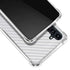 White Carbon Fiber Specialty Texture Material Galaxy A54 5G Clear Case