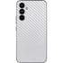 White Carbon Fiber Specialty Texture Material Galaxy A54 5G Skin