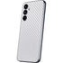 White Carbon Fiber Specialty Texture Material Galaxy A54 5G Skin