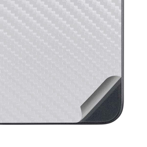 White Carbon Fiber Specialty Texture Material Galaxy A54 5G Skin