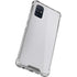 White Carbon Fiber Specialty Texture Material Galaxy A71 5G Clear Case