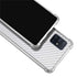 White Carbon Fiber Specialty Texture Material Galaxy A71 5G Clear Case