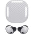 White Carbon Fiber Specialty Texture Material Galaxy Buds Pro Skin