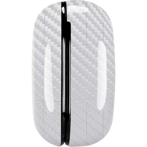 White Carbon Fiber Specialty Texture Material Galaxy Buds Pro Skin