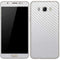 White Carbon Fiber Specialty Texture Material Galaxy J7 Skin