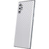 White Carbon Fiber Specialty Texture Material Galaxy Note 10 Plus Skin