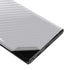 White Carbon Fiber Specialty Texture Material Galaxy Note 10 Plus Skin