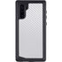 White Carbon Fiber Specialty Texture Material Galaxy Note 10 Waterproof Case