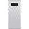 White Carbon Fiber Specialty Texture Material Galaxy Note 8 Skin