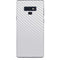 White Carbon Fiber Specialty Texture Material Galaxy Note 9 Skin