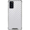 White Carbon Fiber Specialty Texture Material Galaxy Note20 5G Clear Case