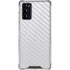 White Carbon Fiber Specialty Texture Material Galaxy Note20 5G Clear Case