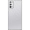 White Carbon Fiber Specialty Texture Material Galaxy Note20 5G Skin