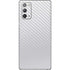 White Carbon Fiber Specialty Texture Material Galaxy Note20 5G Skin