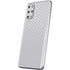 White Carbon Fiber Specialty Texture Material Galaxy S20 Plus Skin
