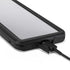 White Carbon Fiber Specialty Texture Material Galaxy S20 Plus Waterproof Case