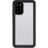 White Carbon Fiber Specialty Texture Material Galaxy S20 Plus Waterproof Case