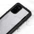 White Carbon Fiber Specialty Texture Material Galaxy S20 Plus Waterproof Case