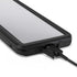 White Carbon Fiber Specialty Texture Material Galaxy S20 Waterproof Case