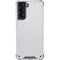 White Carbon Fiber Specialty Texture Material Galaxy S21 5G Clear Case