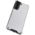 White Carbon Fiber Specialty Texture Material Galaxy S21 5G Clear Case