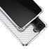 White Carbon Fiber Specialty Texture Material Galaxy S21 5G Clear Case