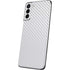 White Carbon Fiber Specialty Texture Material Galaxy S21 5G Skin