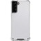 White Carbon Fiber Specialty Texture Material Galaxy S21 Plus 5G Clear Case