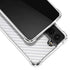 White Carbon Fiber Specialty Texture Material Galaxy S21 Plus 5G Clear Case