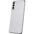 White Carbon Fiber Specialty Texture Material Galaxy S21 Plus 5G Skin