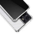 White Carbon Fiber Specialty Texture Material Galaxy S21 Ultra 5G Clear Case