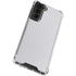 White Carbon Fiber Specialty Texture Material Galaxy S22 Clear Case