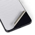 White Carbon Fiber Specialty Texture Material Galaxy S22 Skin