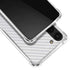 White Carbon Fiber Specialty Texture Material Galaxy S23 Clear Case