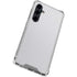 White Carbon Fiber Specialty Texture Material Galaxy S23 FE Clear Case