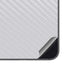 White Carbon Fiber Specialty Texture Material Galaxy S23 FE Skin