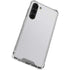 White Carbon Fiber Specialty Texture Material Galaxy S23 Plus Clear Case