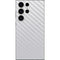 White Carbon Fiber Specialty Texture Material Galaxy S23 Ultra Skin