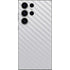 White Carbon Fiber Specialty Texture Material Galaxy S23 Ultra Skin