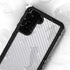 White Carbon Fiber Specialty Texture Material Galaxy S23 Waterproof Case