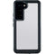White Carbon Fiber Specialty Texture Material Galaxy S23 Waterproof Case
