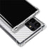 White Carbon Fiber Specialty Texture Material Galaxy S24 Ultra Clear Case