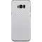 White Carbon Fiber Specialty Texture Material Galaxy S8 Skin