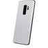 White Carbon Fiber Specialty Texture Material Galaxy S9 Plus Skin