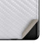 White Carbon Fiber Specialty Texture Material Galaxy Z Flip Skin