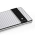 White Carbon Fiber Specialty Texture Material Google Pixel 6 Skin