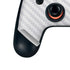 White Carbon Fiber Specialty Texture Material Google Stadia Controller Skin