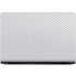 White Carbon Fiber Specialty Texture Material Dell Inspiron Skin