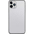 White Carbon Fiber Specialty Texture Material iPhone 11 Pro Skin